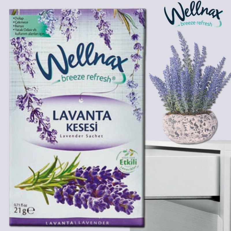 خوشبو کننده و ضد بید کمد لباس ولنکس مدل LAVENDER حجم 210 میلی لیتر