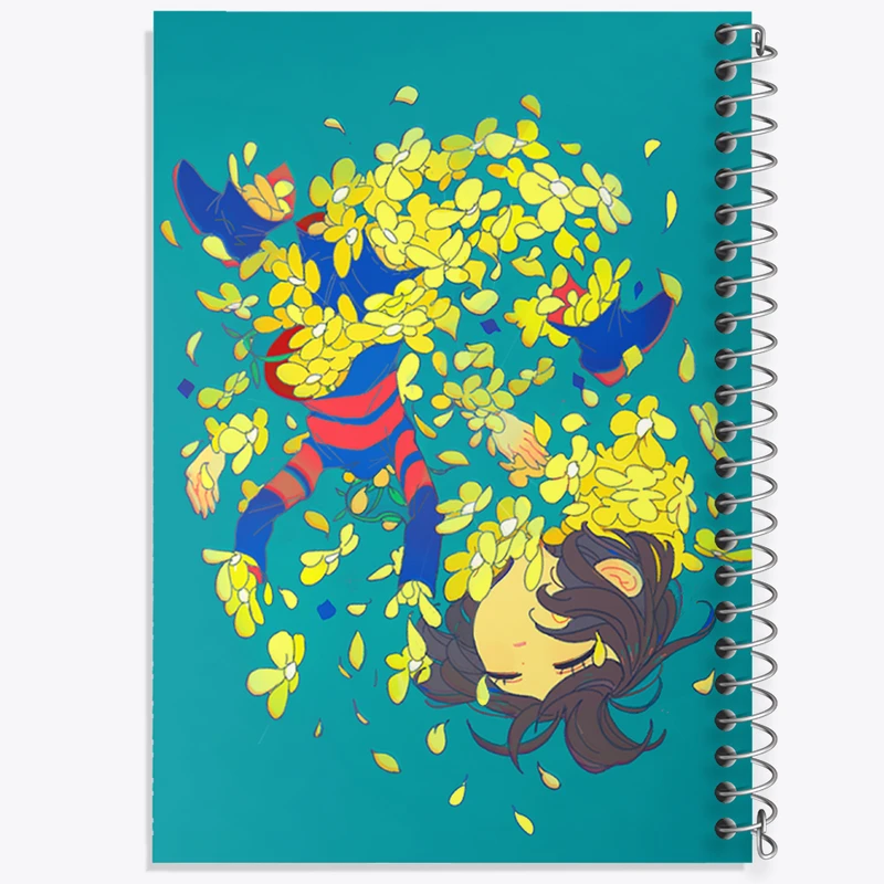 دفتر مشق 100 برگ خندالو طرح بازی آندرتیل (Undertale) کد 31775