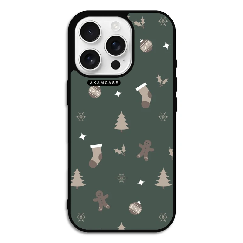 کاور آکام مدل AMC-WA16PRO-CHRISTMAS-9 مناسب برای گوشی موبایل اپل iPhone 16 Pro