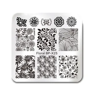 شابلون طراحی ناخن برن پرتی مدل BP X25