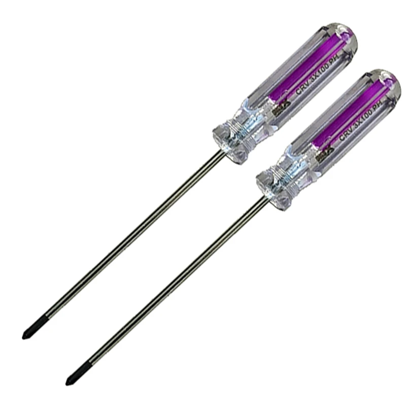 پیچ گوشتی چهارسو میکس مدل AT -3x100 بسته 2 عددی