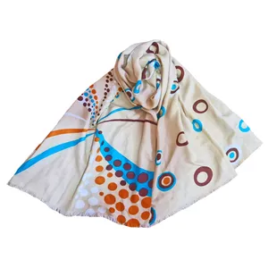 شال زنانه مدل باغ بهشت