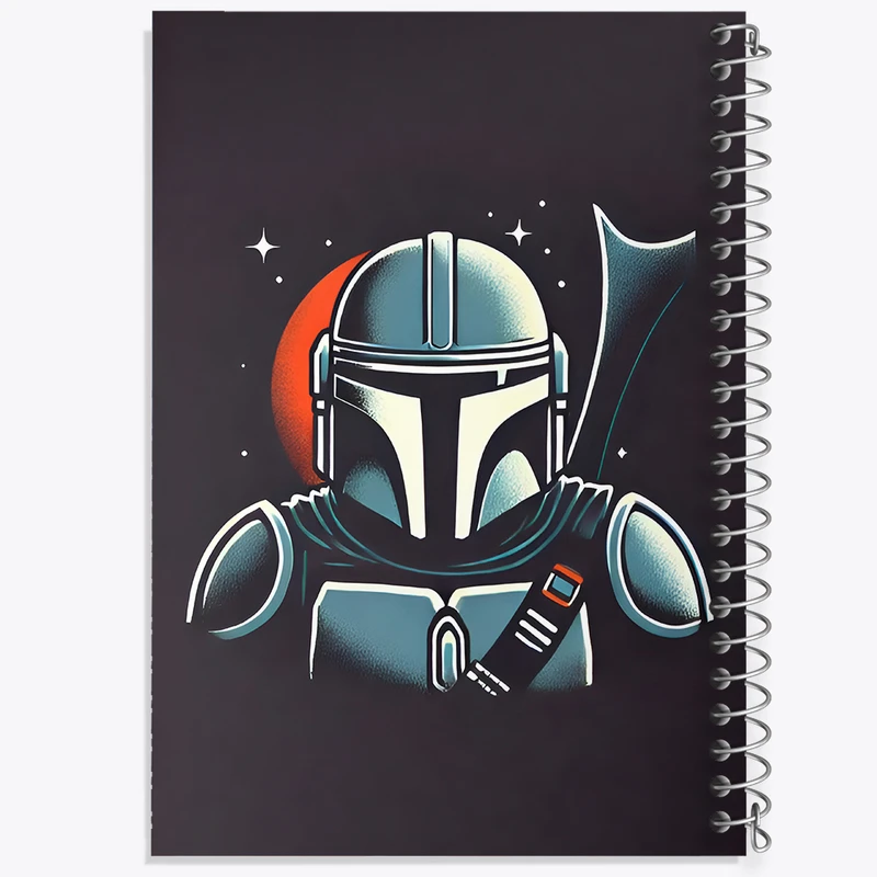 دفتر مشق 100 برگ خندالو طرح جنگ ستارگان (Star Wars) کد F8089
