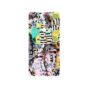 MAHOOT Collage of Teared Paper Cover Sticker for LG G7 PLUS THINQ