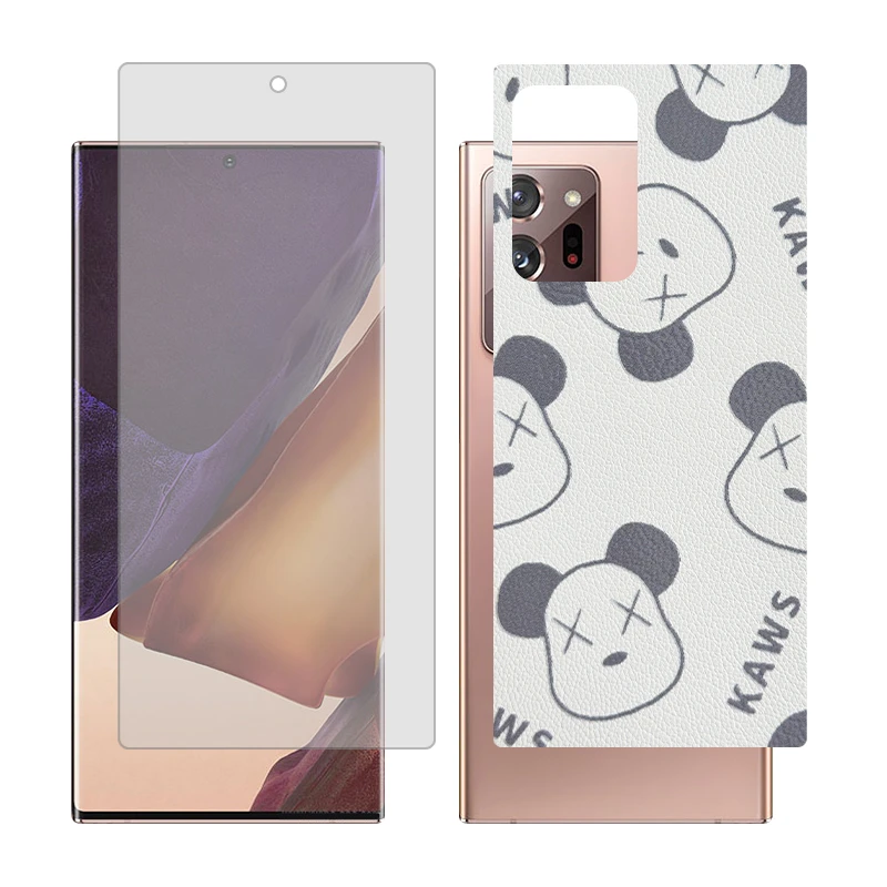 محافظ صفحه نمایش شفاف گلس مدل Together مناسب برای گوشی موبایل سامسونگ Galaxy Note20 Ultra 5G به همراه برچسب پوششی پشت گوشی 