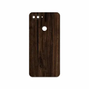 MAHOOT Dark Walnut Wood Cover Sticker for Xiaomi Mi 8 Lite