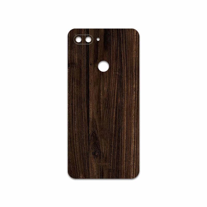 برچسب پوششی ماهوت مدل Dark Walnut Wood مناسب برای گوشی موبایل شیائومی Mi 8 Lite