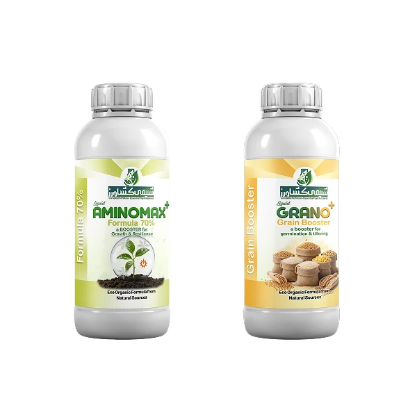 بسته کودی بذر مال گندم شیمی کشاورز کد sk120 حجم یک لیتر  بسته 2 عددی