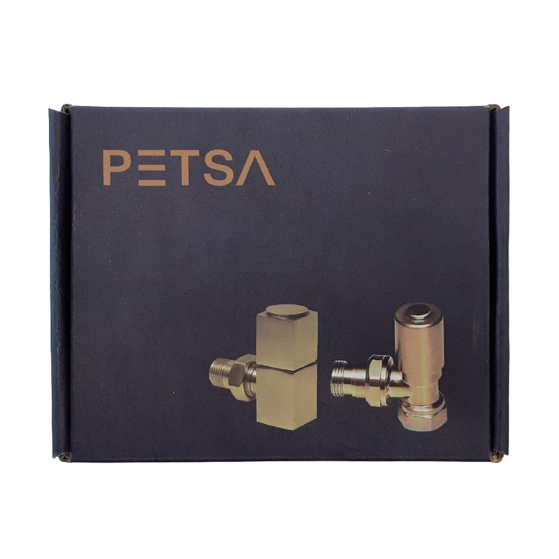 شیر زانو رادیاتور پتسا مدل دکوراتیو گرد مجموعه 2 عددی شیر زانو رادیاتور پتسا مدل دکوراتیو گرد مجموعه 2 عددی