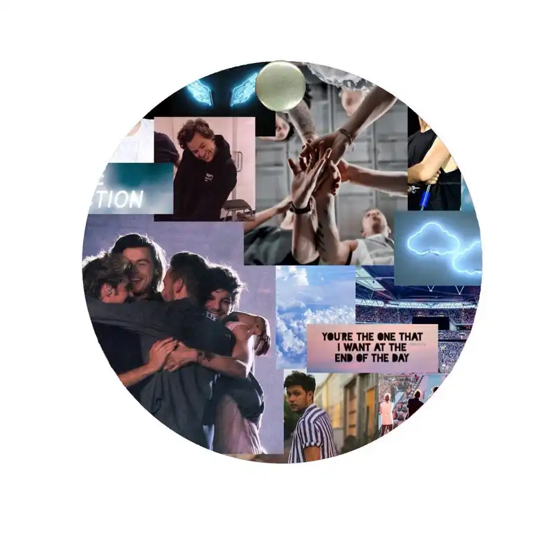 آینه جیبی طرح گروه وان دایرکشن کد a284