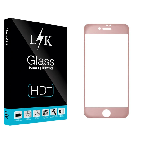 محافظ صفحه نمایش ال کی مدل Hard glass مناسب برای گوشی موبایل اپل iPhone 7 / 8