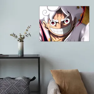 پوستر گوفی مدل مانکی دی لوفی انیمه وان پیس طرح Luffy One Piece Anime کد WHT69