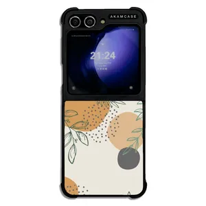 AKAM AMC-WSGZFLIP5-LEAVES-23 Cover For Samsung Galaxy Z Flip 5