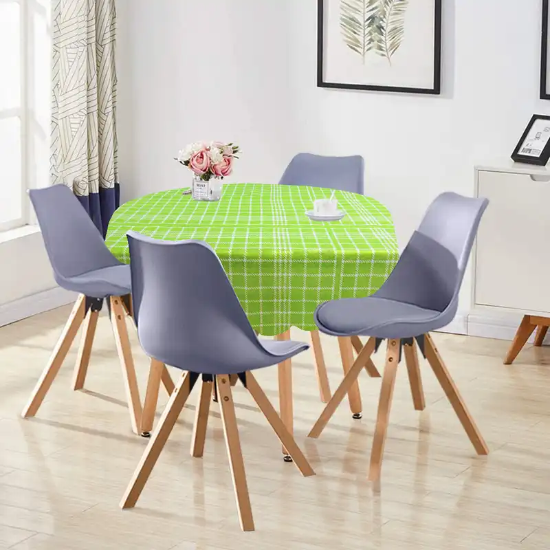 رومیزی هوم اند لایف طرح چهار خونه مدل ماندا R