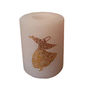 جاشمعی سنگ نمک طرح استوانه مدل رقص سماع 01