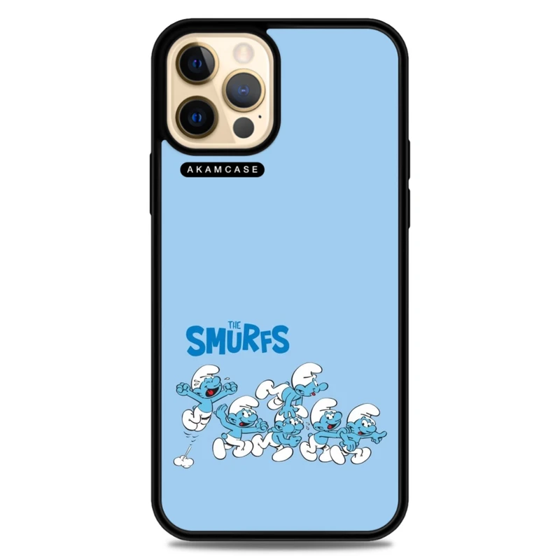 کاور آکام مدل AMC-WA12PRO-SMURFS-27 مناسب برای گوشی موبایل اپل iPhone 12 Pro