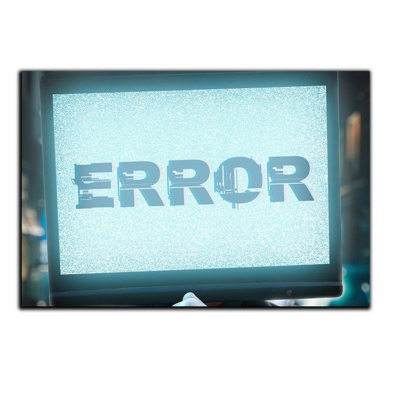 تابلو شاسی بکلیت طرح ERROR مدل SH-S5525