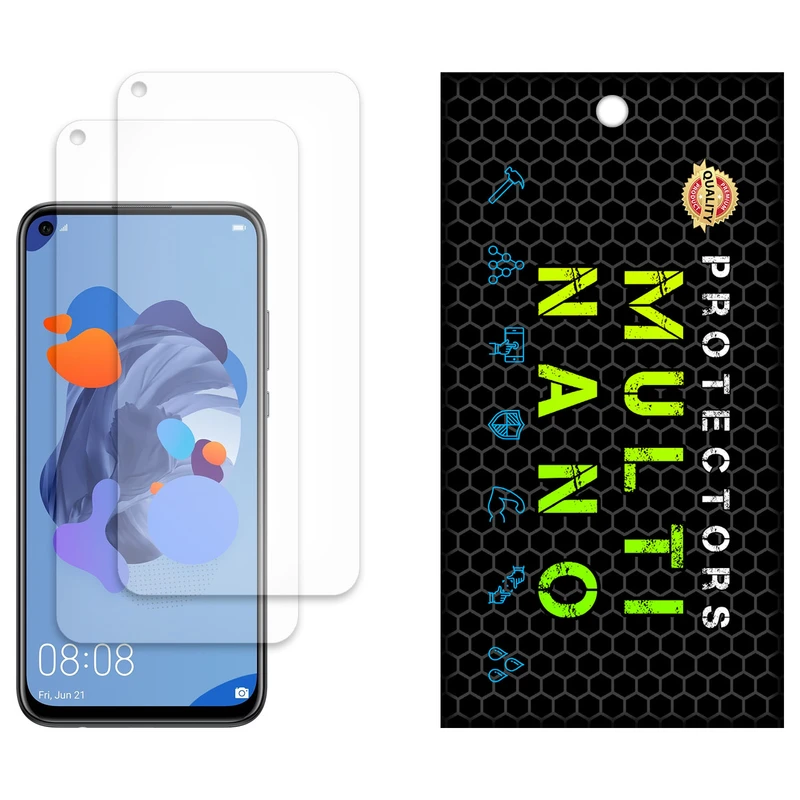 محافظ صفحه نمایش مات مولتی نانو مدل X-S2M مناسب برای گوشی موبایل هوآوی P20 Lite 2019 بسته دو عددی