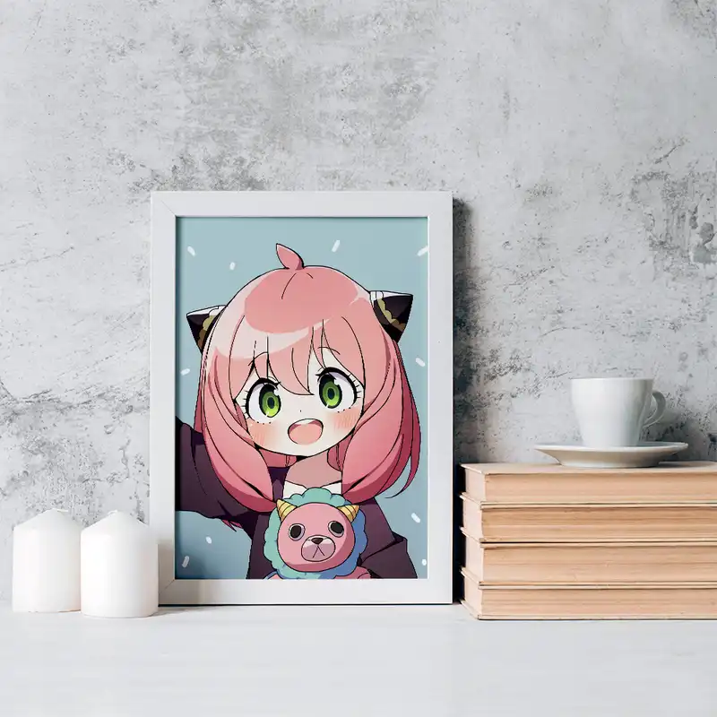 تابلو خندالو مدل انیا فورجر انیمه اسپای ایکس فمیلی کد 17677