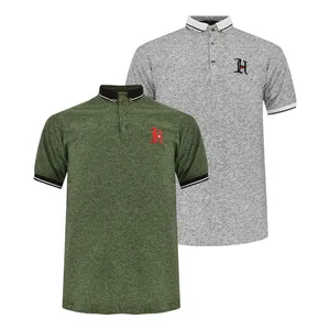 پولوشرت آستین کوتاه مردانه مدل M2964 مجموعه 2 عددی