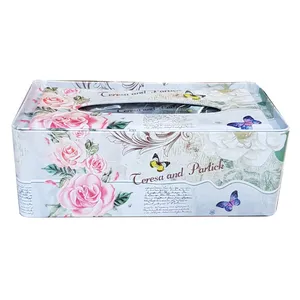 جای دستمال کاغذی مدل فلزی کد HK02