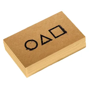 بازی فکری مدل کارت دعوت به بازی طرح ماهی مرکب