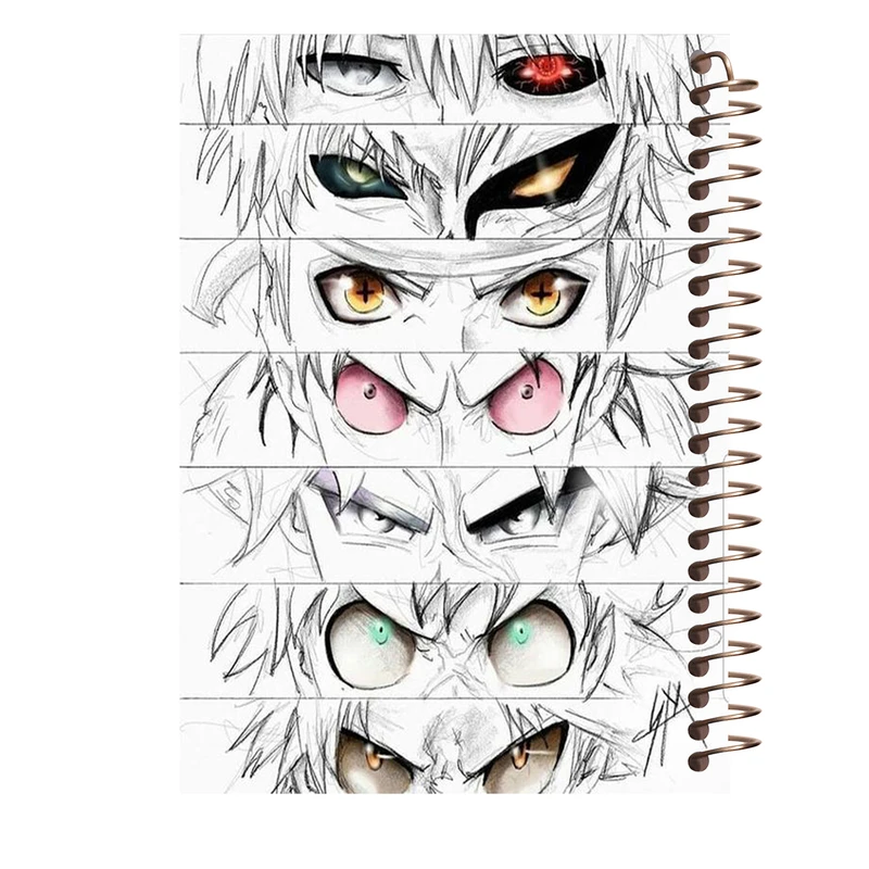 دفتر 80 برگ طرح انیمه کد J159