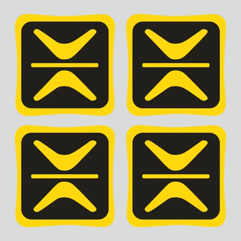 برچسب خودرو مدل پنوماتیک بسته 4 عددی