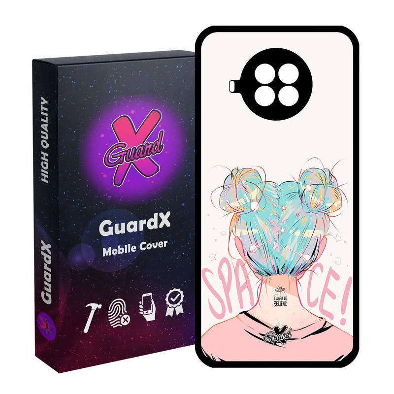 کاور گارد ایکس طرح دختر مدل Glass10198 مناسب برای گوشی موبایل شیائومی Mi 10T Lite / Mi 10I / Redmi Note 9 Pro 5G
