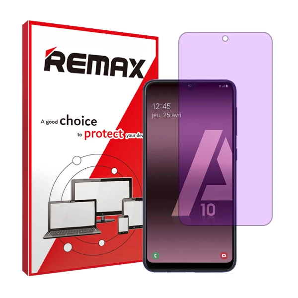 محافظ صفحه نمایش ضد اشعه بنفش ریمکس  مدل HyPRL مناسب برای گوشی موبایل سامسونگ Galaxy A10