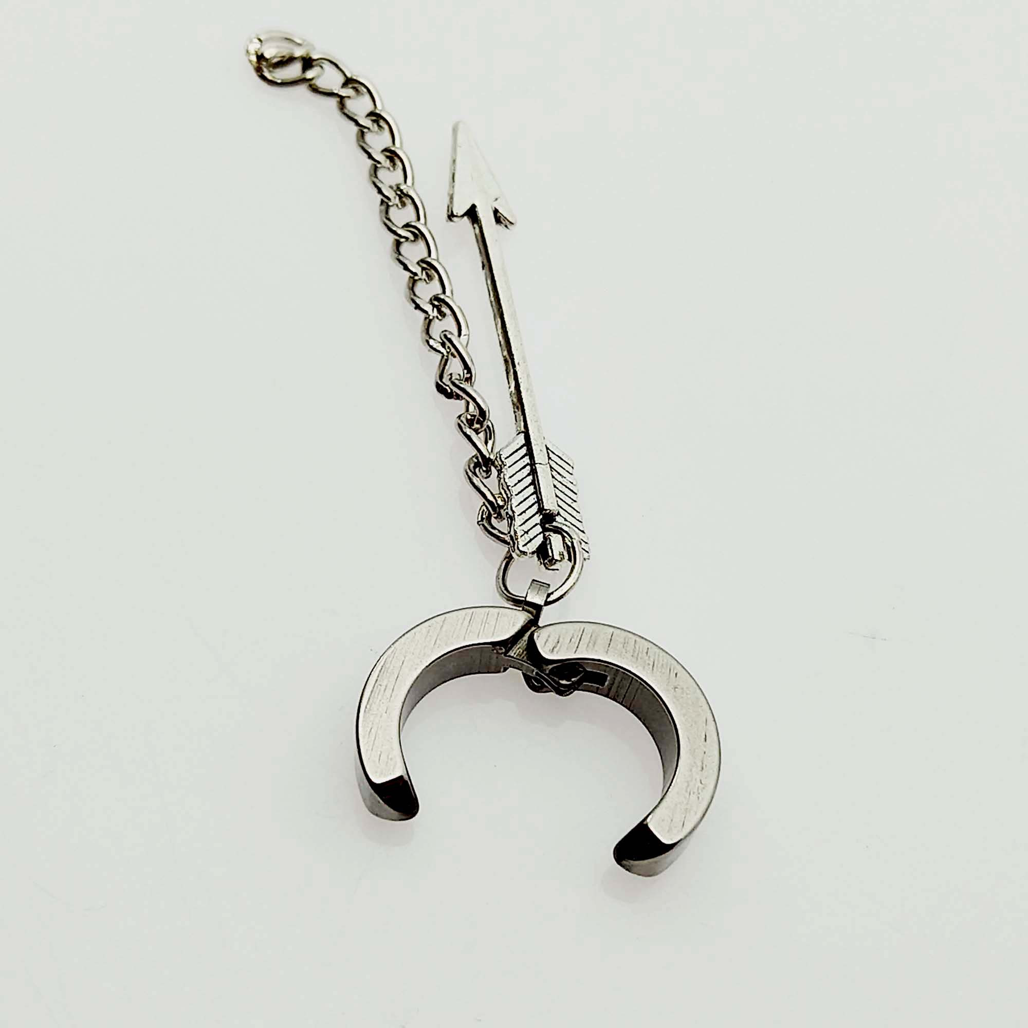 پیرسینگ گوش طرح تیر و زنجیر مدل 561PRMZ