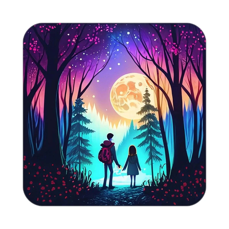 زیر لیوانی کاکتی مدل عاشقانه کد mp12582