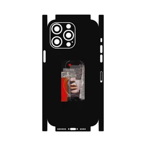 MAHOOT Collage of Mouth-FullSkin Cover Sticker for Apple iPhone 14 Pro Max
