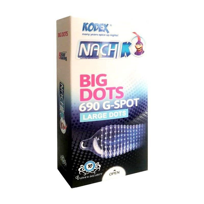 کاندوم ناچ کدکس
مدل Big Dots بسته 12 عددی به همراه کاندوم مدل Classic Aloe Vera بسته 12 عددی