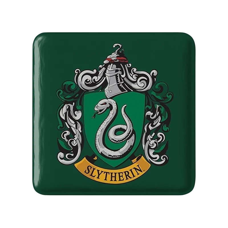 مگنت خندالو طرح اسلیترین هری پاتر Harry Potter  مدل مربعی کد 19360