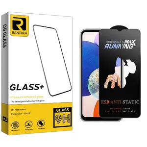 Randika RKnewpkg Running Max Screen Protector For Samsung Galaxy A14