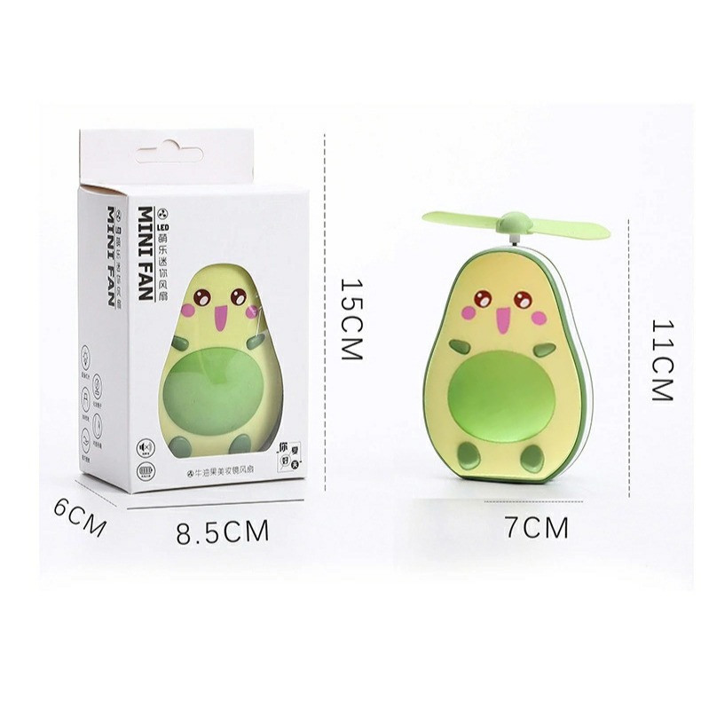 پنکه شارژی مدل سه کاره آووکادو