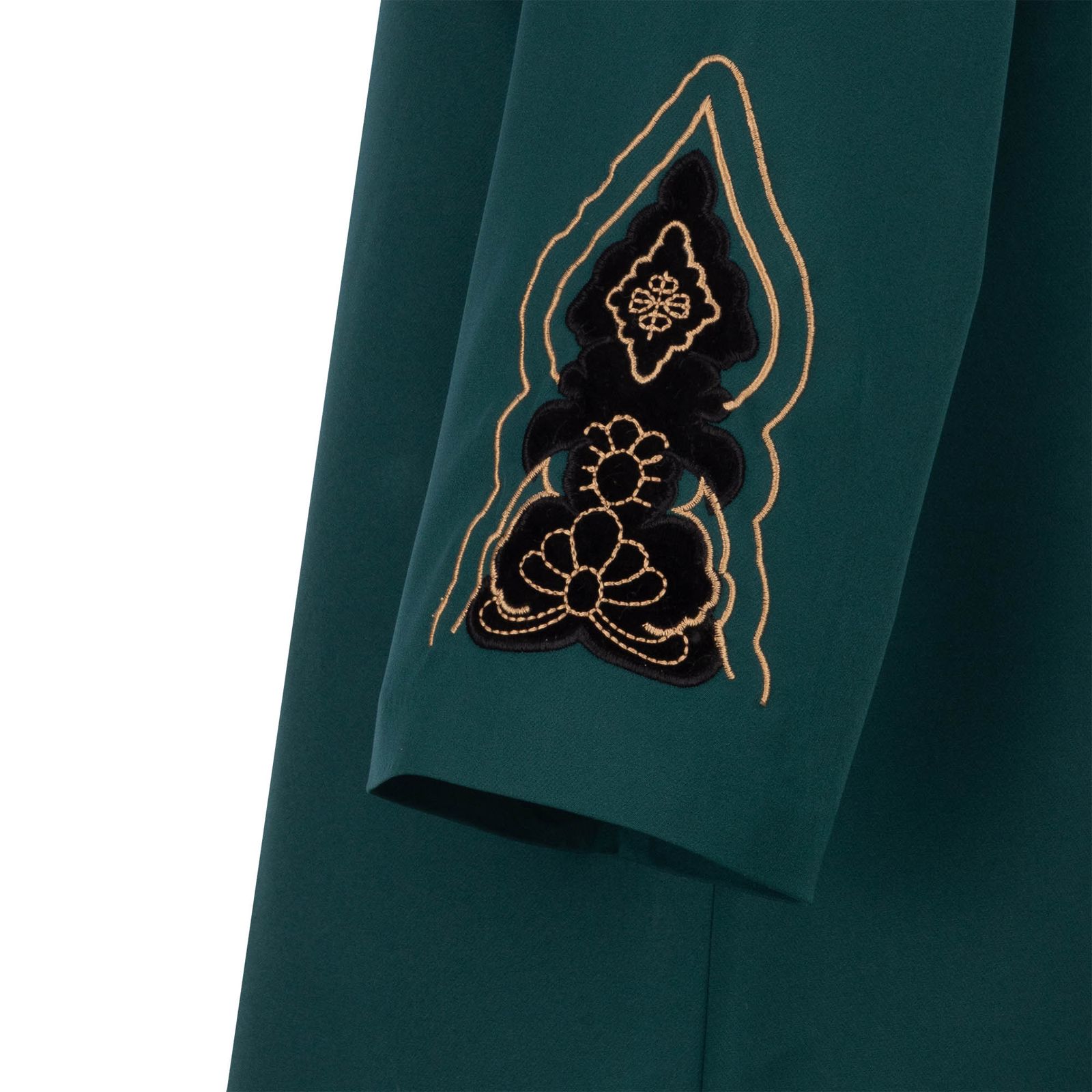 مانتو زنانه السانا مدل زیبا کد 216621 رنگ سبز -  - 3