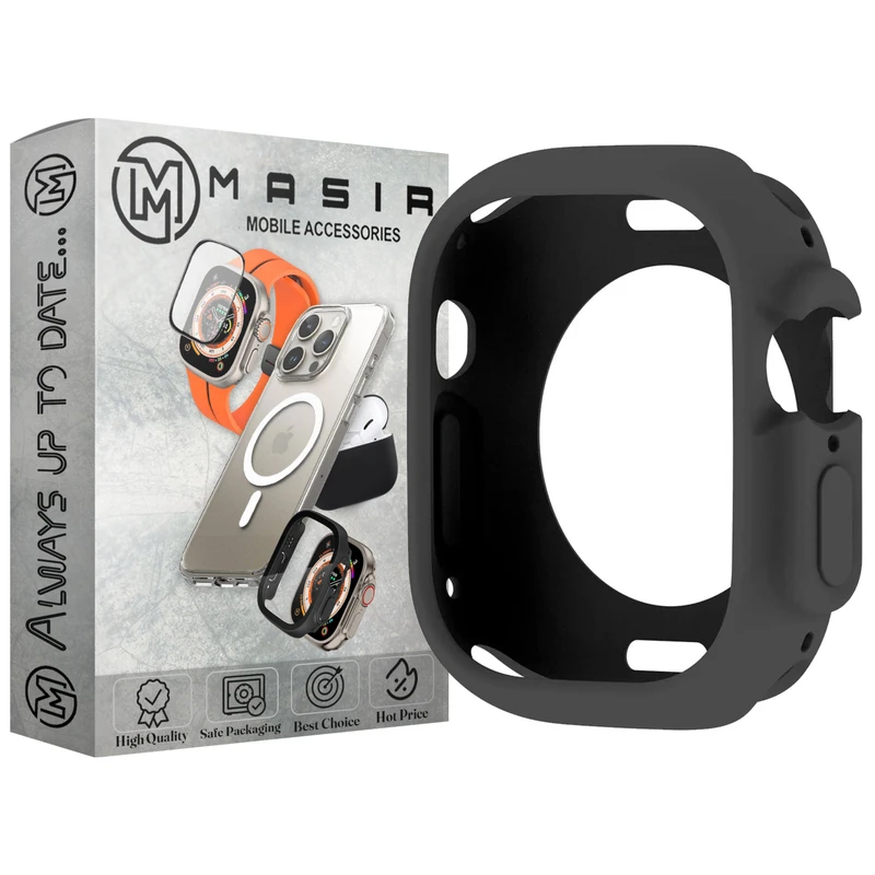 کاور مسیر مدل Silicone Cover مناسب برای اپل واچ Ultra 49mm / Ultra 2 49mm