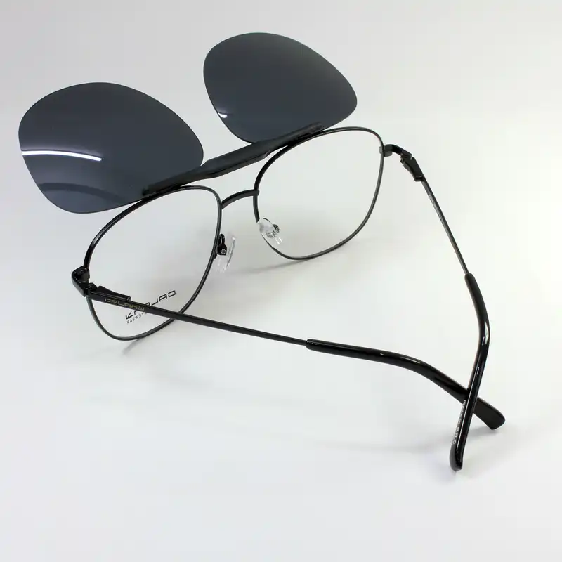 فریم عینک طبی گلکسی مدل 70150 به همراه کاور آفتابی