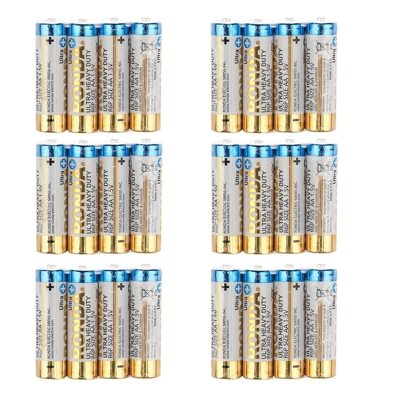 باتری قلمی روندا مدل Ultra Heavy Duty بسته 24 عددی