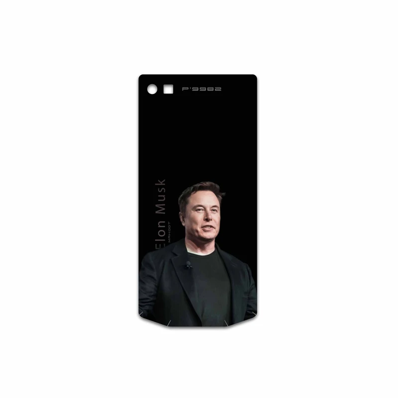 برچسب پوششی ماهوت مدل Elon-Musk مناسب برای گوشی موبایل بلک بری P9982