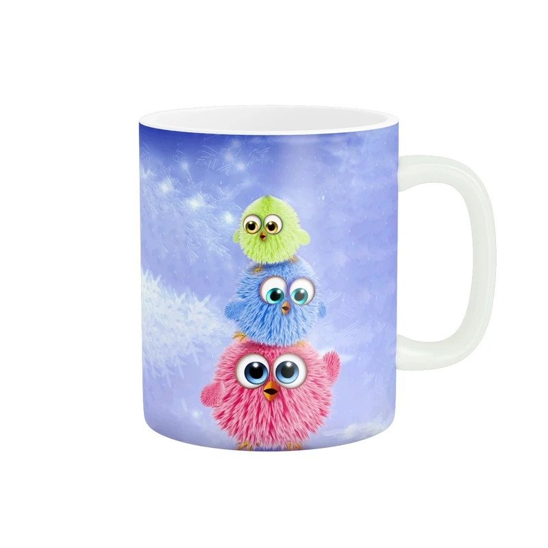 ماگ زیگورات مدل کارتن پرنده های خشمگین کد 374