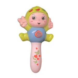 جغجغه مدل عروسکی موزیکال و چراغدار کد 01