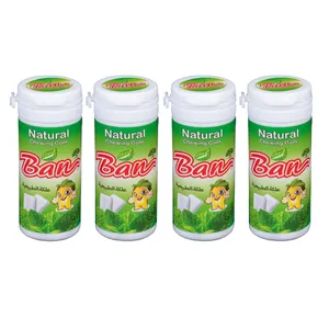 آدامس طبیعی طعم نعناپونه بن - بسته 4 عددی