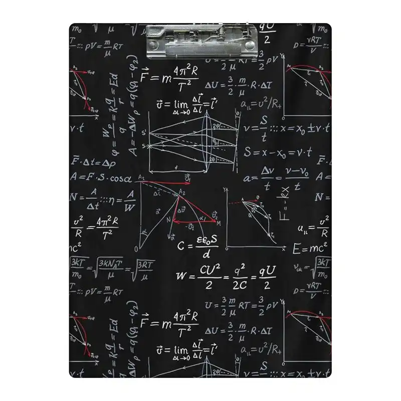 تخته شاسی طرح ریاضی و فیزیک کد 5758593  سایز A4