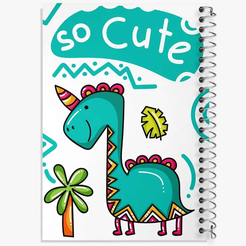 دفتر نقاشی 50 برگ خندالو طرح دایناسور کد N185