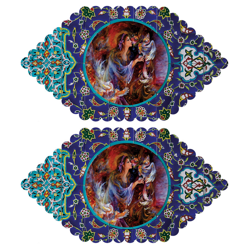 ست رومیزی 2 تکه مدل T5-42419