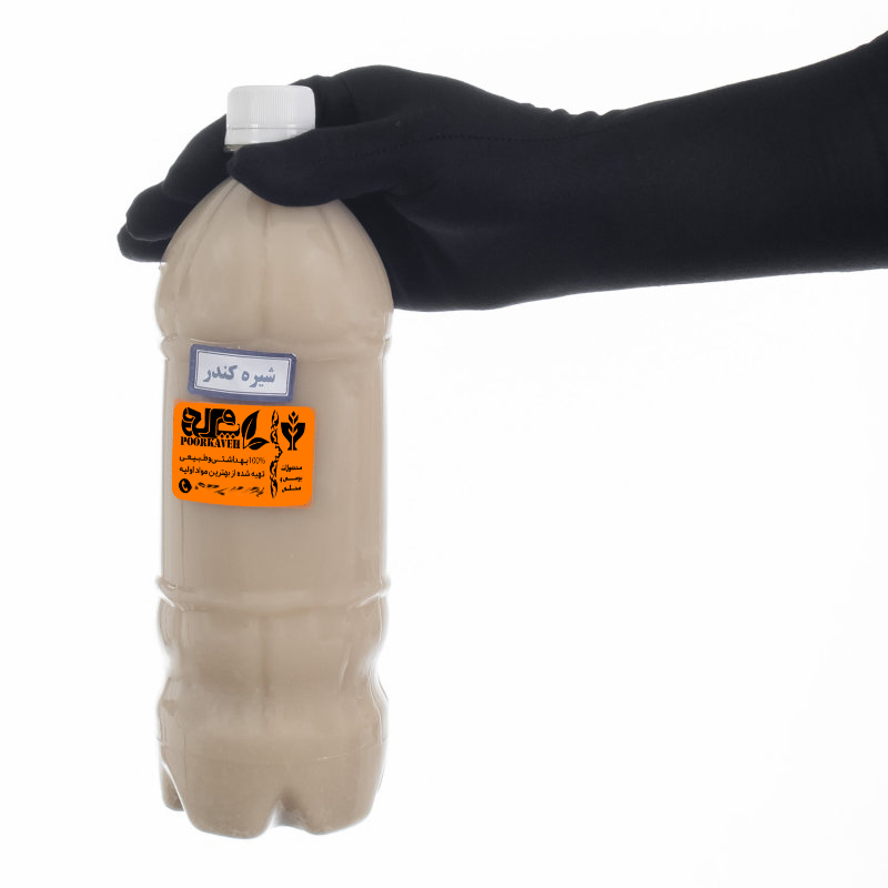 شیره کندر طبیعی محلی ممتاز پورکاوه - 1100 میلی لیتر