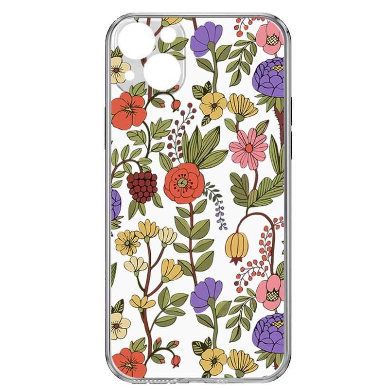 کاور طرح Tiny Flower مناسب برای گوشی موبایل اپل IPhone 13 Mini